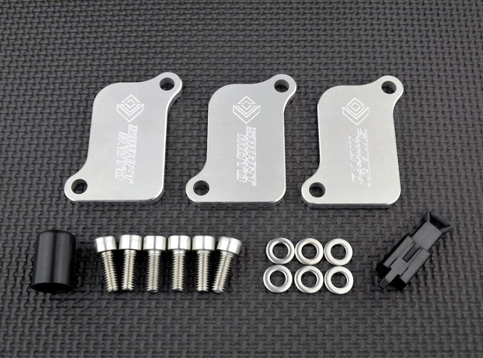 2005-10 Triumph Speed Triple 1050 AIS Blanking Plates SMOG Block Off Eliminator
