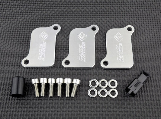 2005-10 Triumph Speed Triple 1050 AIS Blanking Plates SMOG Block Off Eliminator