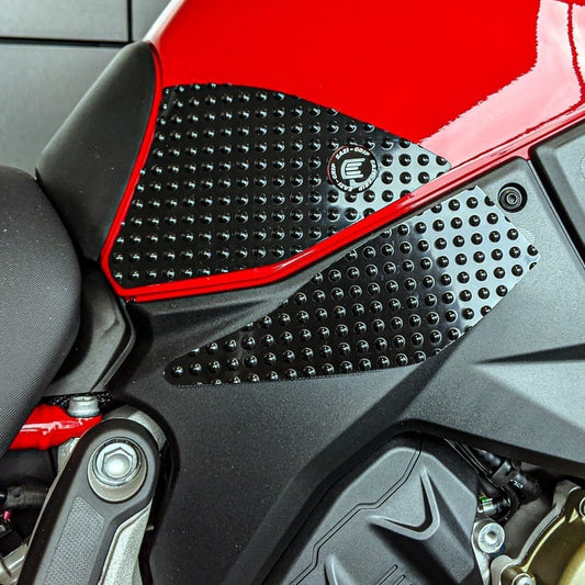 2021 + Ducati Multistrada V4 V4S Eazi-Grip Evo Tank Grip Traction Pads - Black