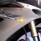 Aero LED Turn Signals R3 FZ6 FZ6R FZ8 FZ1 MT07 MT09 MT10 FZ09 Flush Mount Clear