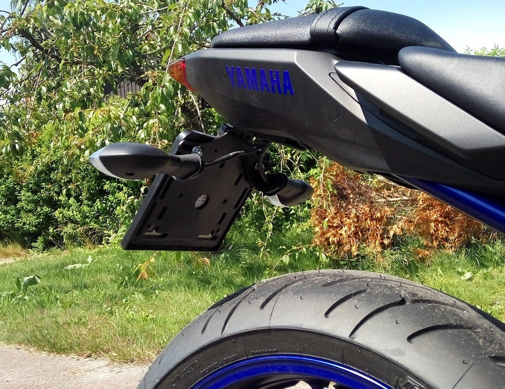Yamaha MT07 FZ07 FJ07 Fender Eliminator Tail Tidy Plate Bracket  MT-07 FZ-07