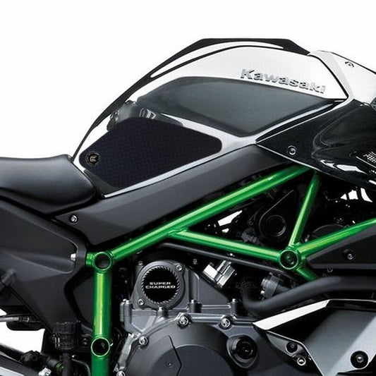 Kawasaki H2 / H2R Eazi-Grip PRO Tank Side Traction Pads Grips - Black
