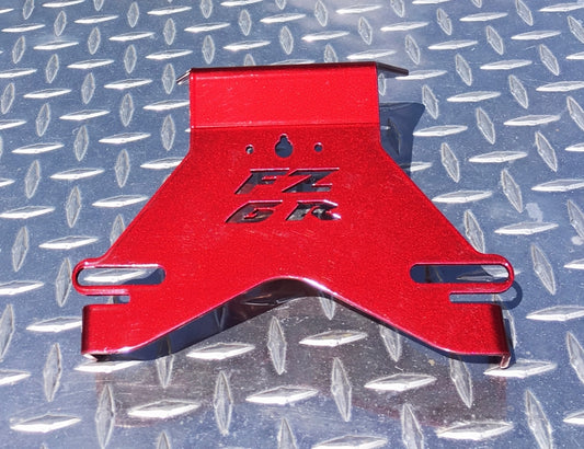 Yamaha 2009-2016 FZ-6R Fender Eliminator / Tail Tidy / Plate Bracket FZ6R -  Red