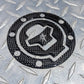 HAYABUSA REAL Carbon Fibre Fuel / Gas Cap Cover Tank Pad GSX1300R Gen. 1
