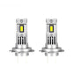 Pair Mini H7 LED Headlight Bulbs 2 x Globes 12V 6500k CSP Chips 1:1 Size IP65