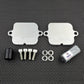 2007 + CBR600RR SMOG Block Off Plates PAIR Eliminator Kit - Honda CBR 600RR