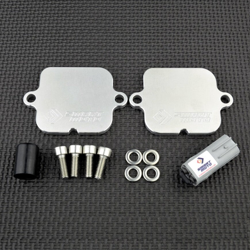2007 + CBR600RR SMOG Block Off Plates PAIR Eliminator Kit - Honda CBR 600RR
