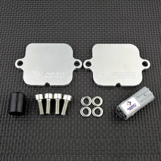 2007 + CBR600RR SMOG Block Off Plates PAIR Eliminator Kit - Honda CBR 600RR