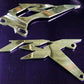 Yamaha '07-08 R1 Polished Stainless Steel Heel Guards / Ankle Plates 2007 2008
