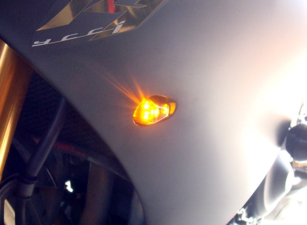 2003 - 2016 R6 Smoke LED Turn Signals 2015 2014 2013 2012 2011 2010 2009 2008 07