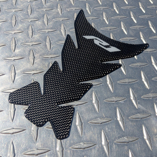 New R1 REAL Carbon Fibre Fuel / Gas Tank Pad Protector Yamaha YZF-R1 R1M Fiber