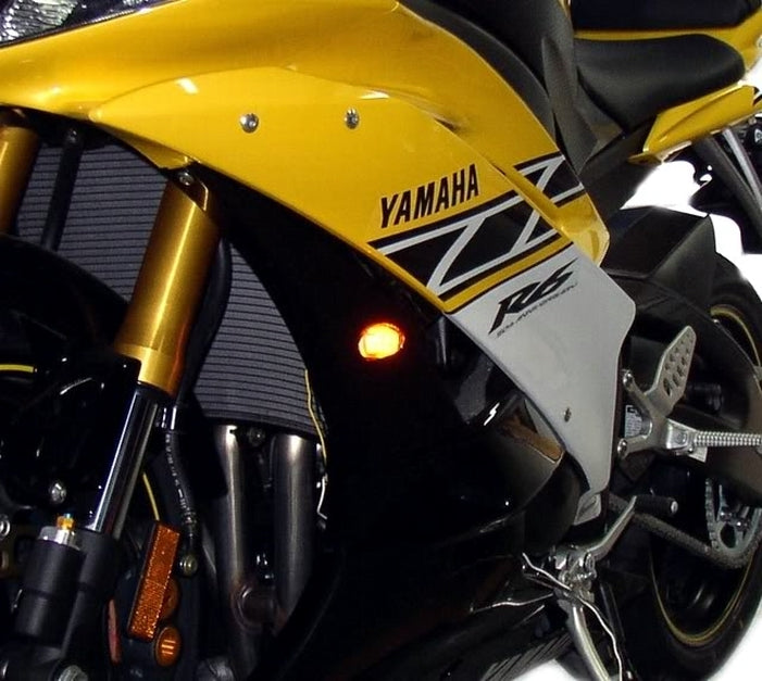 Yamaha Flush Mount LED Turn Signals FZ6 FZ1 FZ8 MT10 MT09 FJ09 MT07 TRACER MT03