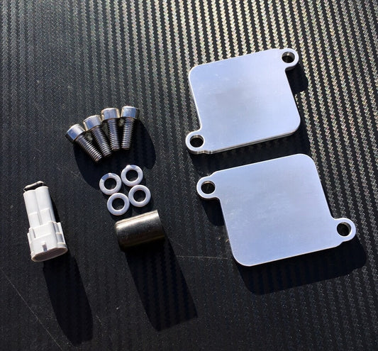Suzuki Hayabusa / BKing PAIR Block Off Plates AIS SAS Valve Kit B-King