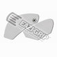 2019 + Kawasaki ZX6R 636 Eazi-Grip Evo Tank Traction Pads ZX-6 ZX6R - Clear
