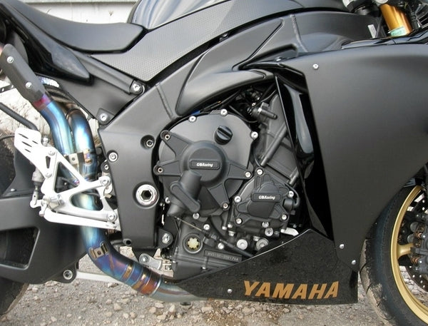 2009 - 2014 Yamaha R1 GB Racing Engine Case Covers Protectors Slider Set