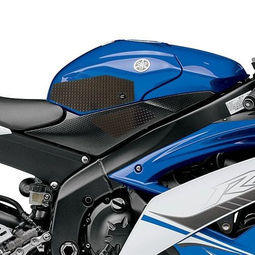 2008 - 2016 Yamaha R6 Eazi-Grip Evo Tank Traction Pads - Black