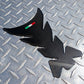 Italian Flag REAL Carbon Fibre Tank Pad For Aprilia Ducati MV Agusta Moto Guzzi