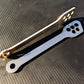 Kawasaki Ninja 400 500 Z400 Z500 Stainless Steel Lowering Links 2018 +