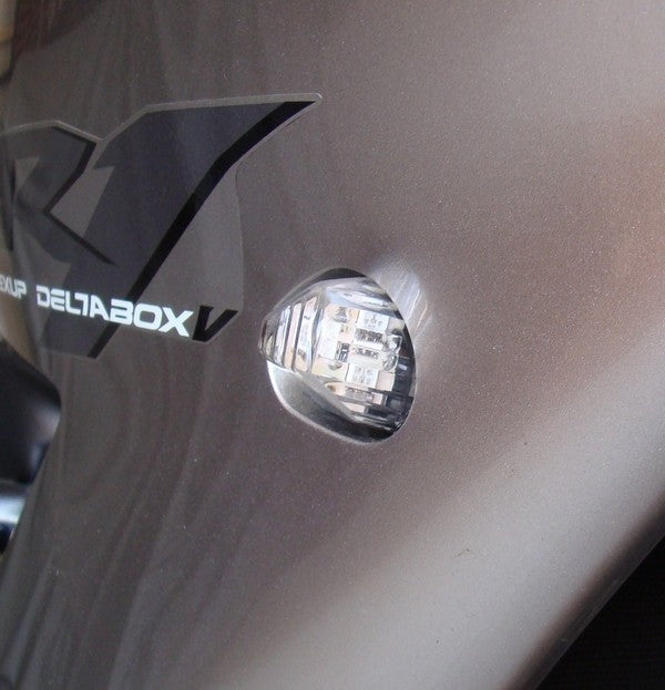 Aero LED Turn Signals - Yamaha  R1  2009 2010 2011 2012 2013 2014 - Clear