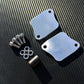Suzuki GSX-R1000 K1 - K4 PAIR Block Off  Plates AIS Delete GSXR 1000 2001 - 2004