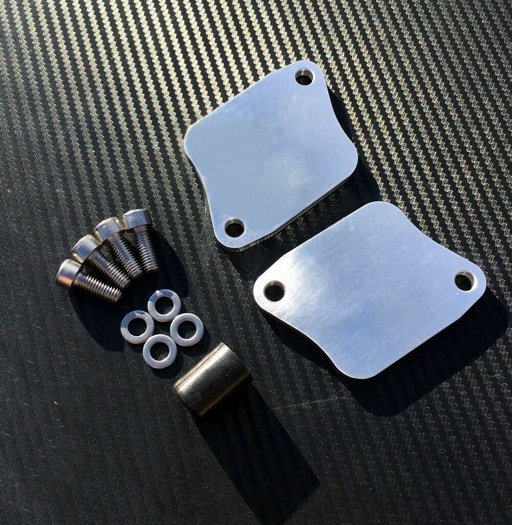 Suzuki GSX-R1000 K1 - K4 PAIR Block Off  Plates AIS Delete GSXR 1000 2001 - 2004