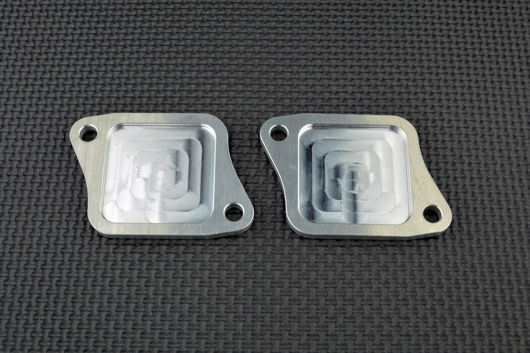 Suzuki GSX-R 750 K4 K5 PAIR Block Off Plates AIS Valve Delete Kit GSXR 2004 2005