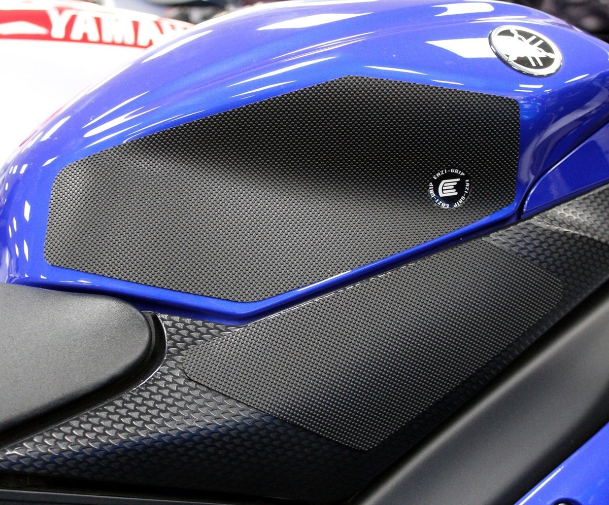2008 - 2016 Yamaha R6 Eazi-Grip PRO Tank Grip Traction Pads - Black
