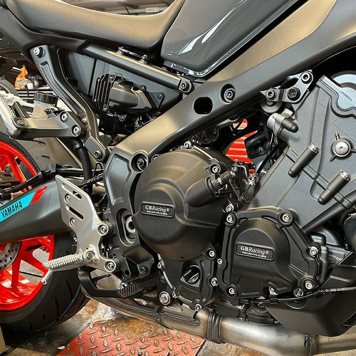 2021 + MT-09 XSR900 R9 - GB Racing Engine Case Covers - Yamaha MT09 Tracer 9 GT