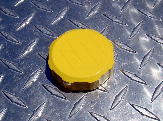 YELLOW Suzuki Brake Reservoir Cap - GSXR SV650S SV1000S TL1000 TLS TL1000R 750F