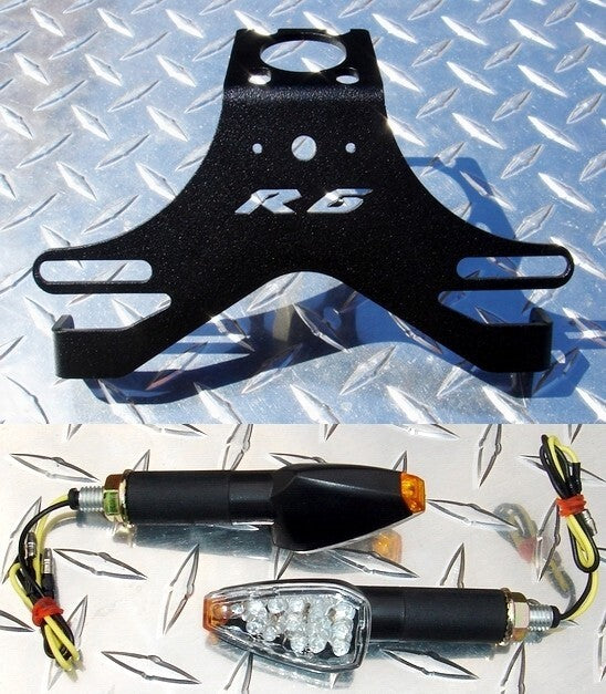 2006 - 2020 Yamaha R6 Fender Eliminator + LED Turn Signals Kit