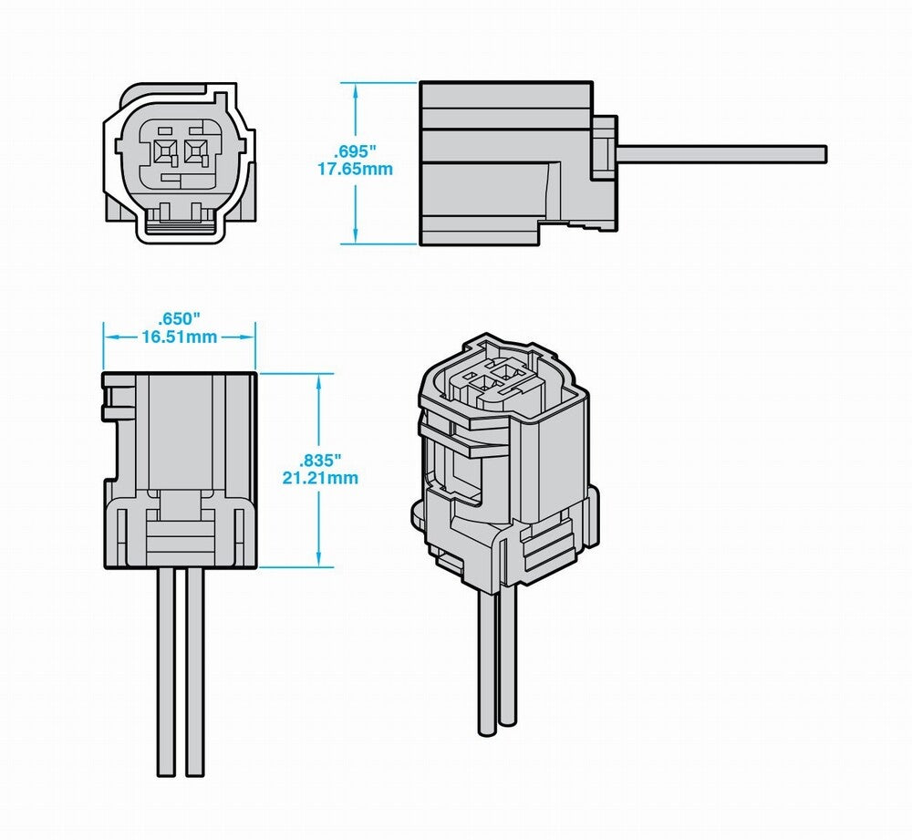 2022 + Yamaha R3 Turn Signal Adapter Plugs / Indicator Connectors 2023 2024