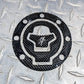 HAYABUSA REAL Carbon Fibre Fuel / Gas Cap Cover Tank Pad GSX1300R Gen. 1