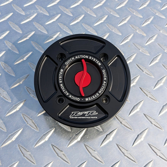 Ducati Red Quick Release Fuel Gas Cap - MONSTER 696 795 796 1100 / EVO