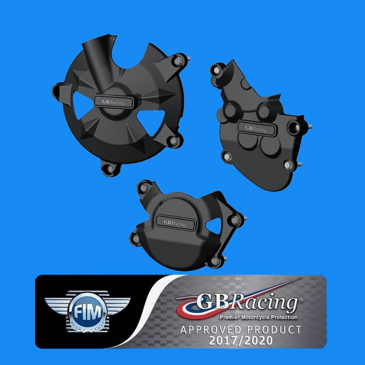 2008 - 2010 ZX10R GB Racing Engine Case Cover Slider Set Kawasaki ZX10 ZX-10R