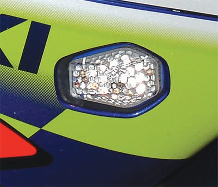 Flush Mount LED Signals GSXR SV1000 SV650 Bandit GSX1250s DL1000 DL650 DRZ400