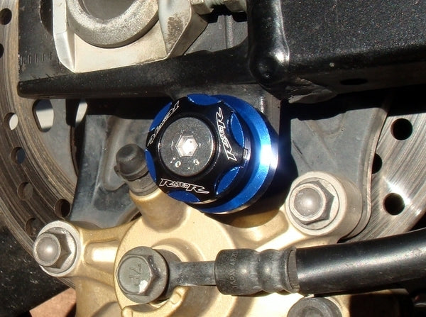 8mm Black Swingarm Spools S1000RR GSXR TLR SV650 SV1000 CBR 600RR 1000RR 675 999