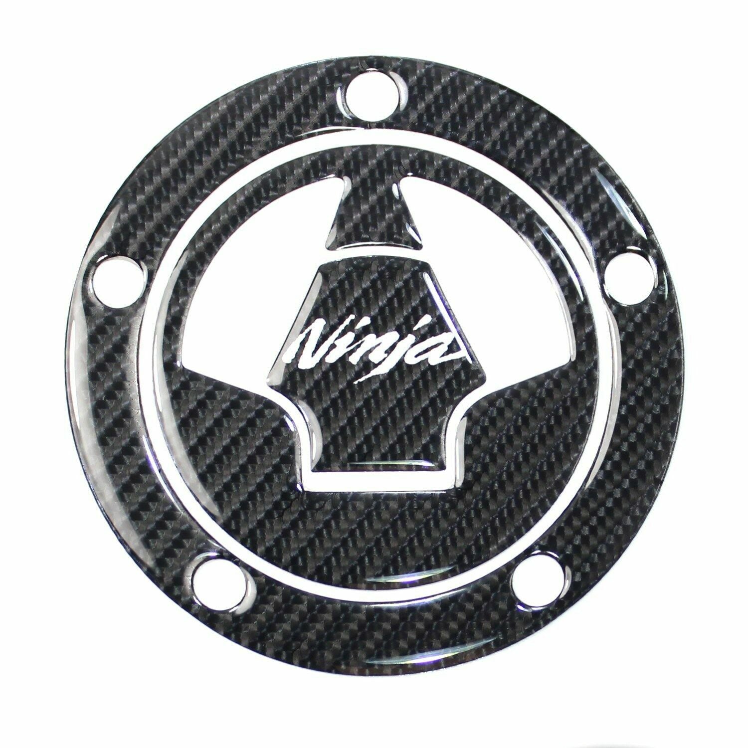 Ninja REAL Carbon Fuel Gas Cap Pad ZX6R ZX10R ZX14 ZX14R Z1000 Z800 Z750 Z1000SX