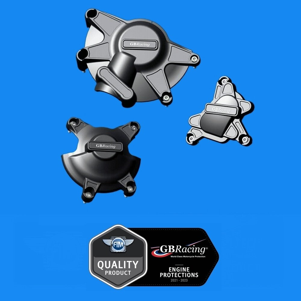 2009 - 2014 Yamaha R1 GB Racing Engine Case Covers Protectors Slider Set
