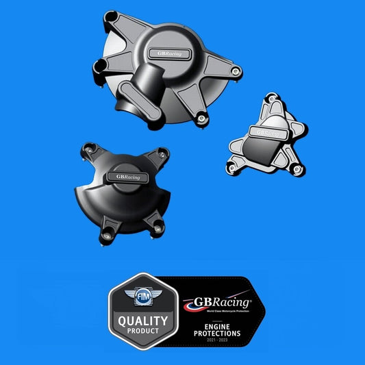 2009 - 2014 Yamaha R1 GB Racing Engine Case Covers Protectors Slider Set