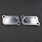 Honda Transalp 700 SMOG Block Off Plates PAIR Eliminator XL700V 2008 +