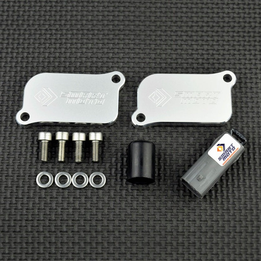 Honda Transalp 700 SMOG Block Off Plates PAIR Eliminator XL700V 2008 +